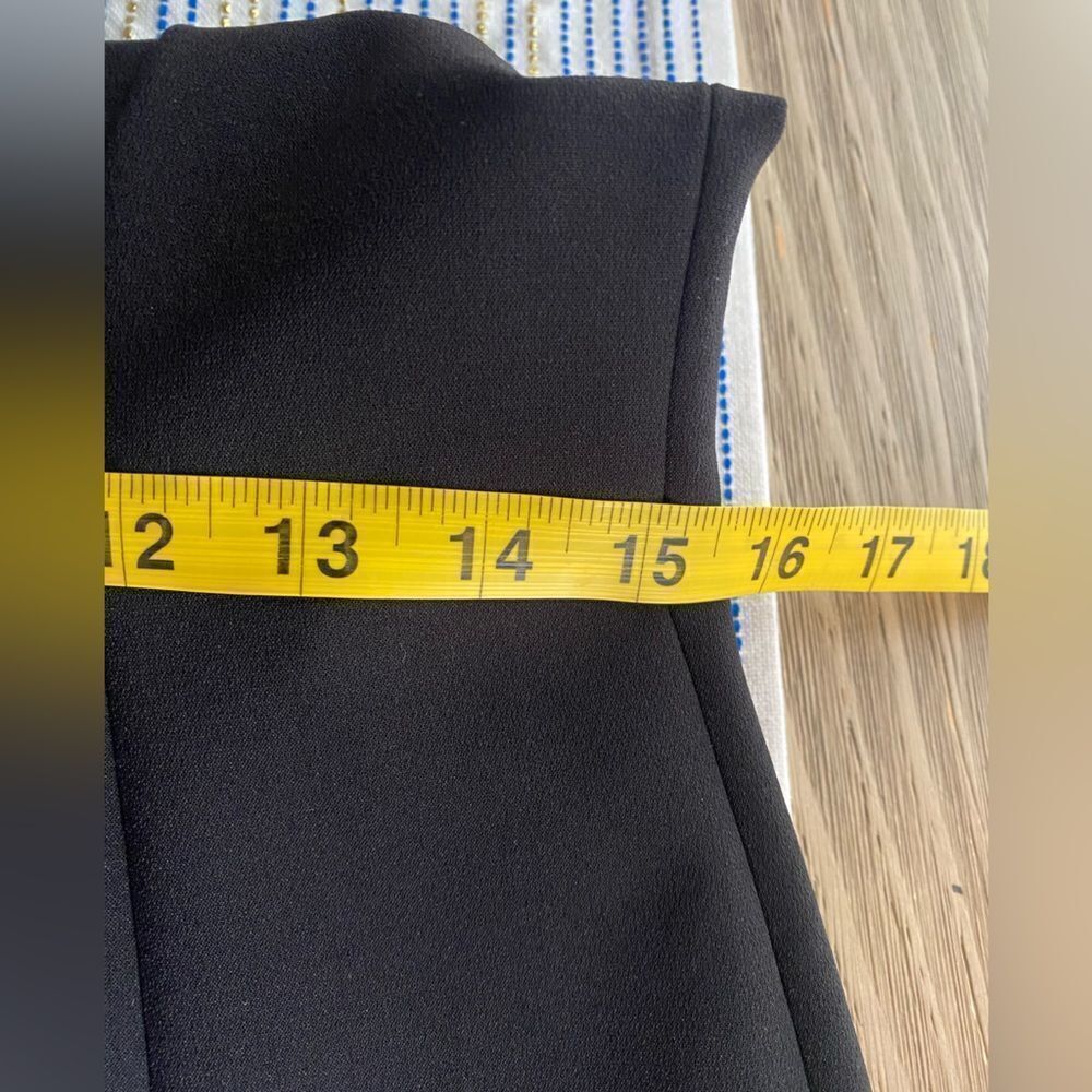 Alice + Olivia Colin Sheath Dress Women Size 6 Black Neon Trim Mini Capsule - Picture 16 of 17